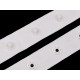Bandă cu capse pentru confecții textile / body, lățime 18 mm - Negru (45 Metri)