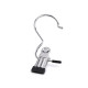 Cârlig cu clips pentru expunere produse - Argintiu (20 Bucăți)