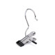 Cârlig cu clips pentru expunere produse - Argintiu (20 Bucăți)