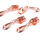 Cursor fermoar injectat, no 5 - Auriu rose (50 Bucăți) Cursor fermoar injectat, no 5 - Auriu rose (50 Bucăți)