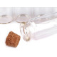 Sticluță cu dop de plută, 20x50 mm - Transparent (200 Fiole) Sticluță cu dop de plută, 20x50 mm - Transparent (200 Fiole)