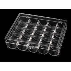 Cutie pentru bobine - Transparent (1 Cutie)