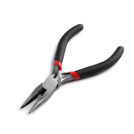 Clește cu vârf semirotund și tăiș, 125 mm - Negru (3 Bucăți) Clește cu vârf semirotund și tăiș, 125 mm - Negru (3 Bucăți)