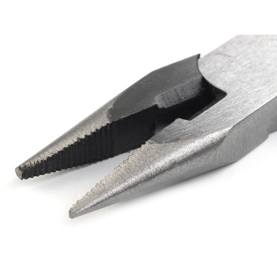 Clește cu vârf semirotund și tăiș, 125 mm - Negru (3 Bucăți) Clește cu vârf semirotund și tăiș, 125 mm - Negru (3 Bucăți)