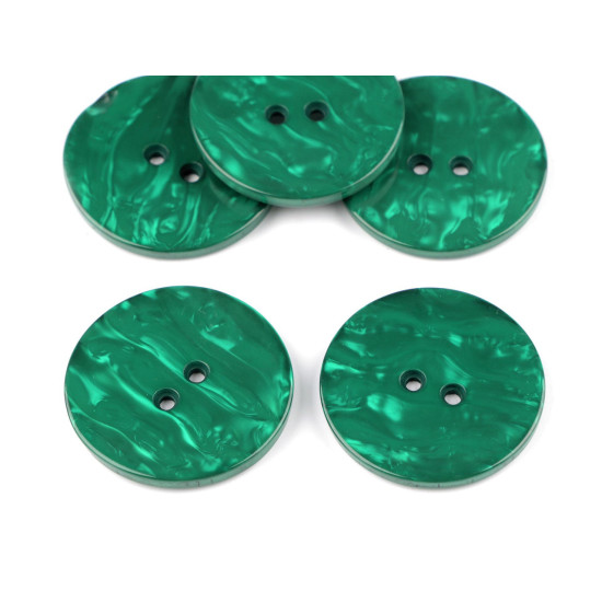 Nasturi sidefați, mărimea 60" - Verde (20 Bucăți) Nasturi sidefați, mărimea 60" - Verde (20 Bucăți)