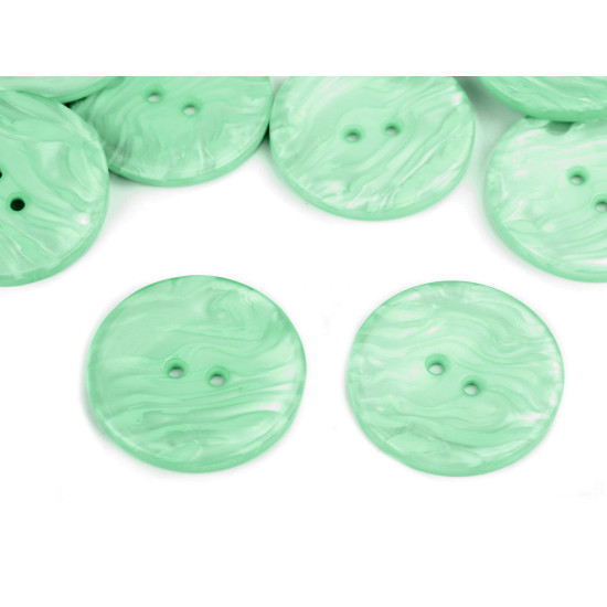 Nasturi sidefați, mărimea 60" - Verde (20 Bucăți) Nasturi sidefați, mărimea 60" - Verde (20 Bucăți)