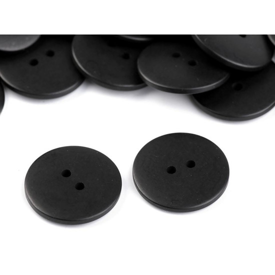 Nasturi plastic, 2 găuri, mărimea 36" - Alb (10 Bucăți) Nasturi plastic, 2 găuri, mărimea 36" - Alb (10 Bucăți)