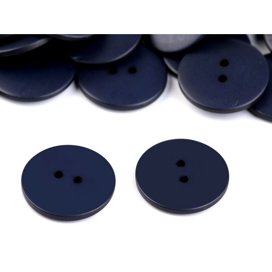 Nasturi plastic, 2 găuri, mărimea 36" - Alb (10 Bucăți) Nasturi plastic, 2 găuri, mărimea 36" - Alb (10 Bucăți)