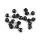 Nasture / ochi pentru jucării, ø9 mm - Negru (20 Bucăți) Nasture / ochi pentru jucării, ø9 mm - Negru (20 Bucăți)