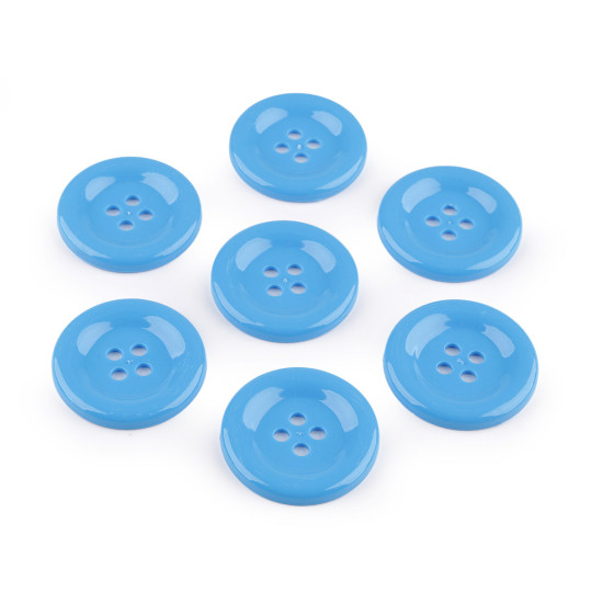 Nasturi mari plastic, 4 găuri, ø50 mm - Mix nr. 9 (7 Bucăți) Nasturi mari plastic, 4 găuri, ø50 mm - Mix nr. 9 (7 Bucăți)