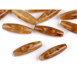 Nasture plastic maslina 9x31 mm - Chihlimbar (10 Bucăți)