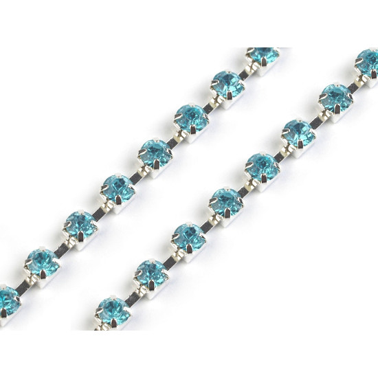 Strasuri la șirag, 2,9 mm - Cristal (90 Metri) Strasuri la șirag, 2,9 mm - Cristal (90 Metri)