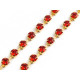 Strasuri la șirag, 2,9 mm - Cristal (90 Metri) Strasuri la șirag, 2,9 mm - Cristal (90 Metri)