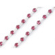 Strasuri la șirag, 2,9 mm - Cristal (90 Metri) Strasuri la șirag, 2,9 mm - Cristal (90 Metri)