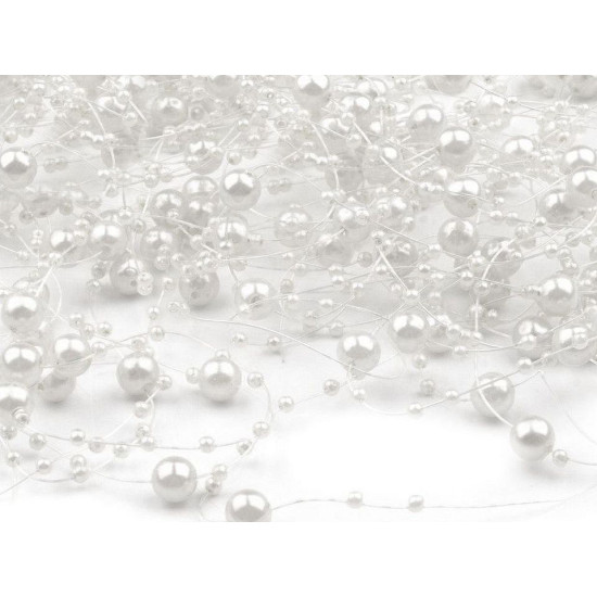 Ghirlandă decorativă perle, ø7 mm, lungime 130 cm - Mov deschis (4 Bucăți) Ghirlandă decorativă perle, ø7 mm, lungime 130 cm - Mov deschis (4 Bucăți)