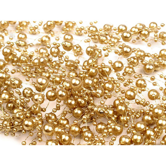 Ghirlandă decorativă perle, ø7 mm, lungime 130 cm - Mov deschis (4 Bucăți) Ghirlandă decorativă perle, ø7 mm, lungime 130 cm - Mov deschis (4 Bucăți)