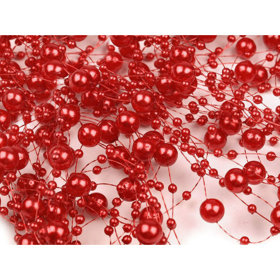 Ghirlandă decorativă perle, ø7 mm, lungime 130 cm - Mov deschis (4 Bucăți) Ghirlandă decorativă perle, ø7 mm, lungime 130 cm - Mov deschis (4 Bucăți)