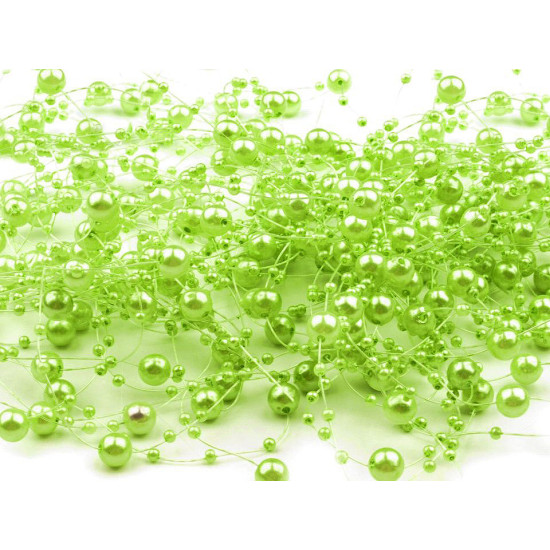 Ghirlandă decorativă perle, ø7 mm, lungime 130 cm - Mov deschis (4 Bucăți) Ghirlandă decorativă perle, ø7 mm, lungime 130 cm - Mov deschis (4 Bucăți)
