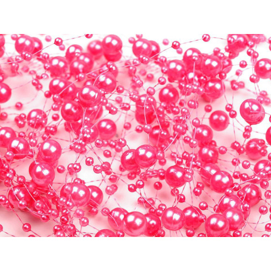 Ghirlandă decorativă perle, ø7 mm, lungime 130 cm - Mov deschis (4 Bucăți) Ghirlandă decorativă perle, ø7 mm, lungime 130 cm - Mov deschis (4 Bucăți)