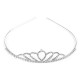 Diademă cu strasuri - Cristal (4 Bucăți) Diademă cu strasuri - Cristal (4 Bucăți)