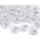 Opritori șnur, 2 găuri, 15x15 mm - Alb (50 Bucăți) Opritori șnur, 2 găuri, 15x15 mm - Alb (50 Bucăți)