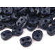 Opritori șnur, 2 găuri, 15x15 mm - Alb (50 Bucăți) Opritori șnur, 2 găuri, 15x15 mm - Alb (50 Bucăți)
