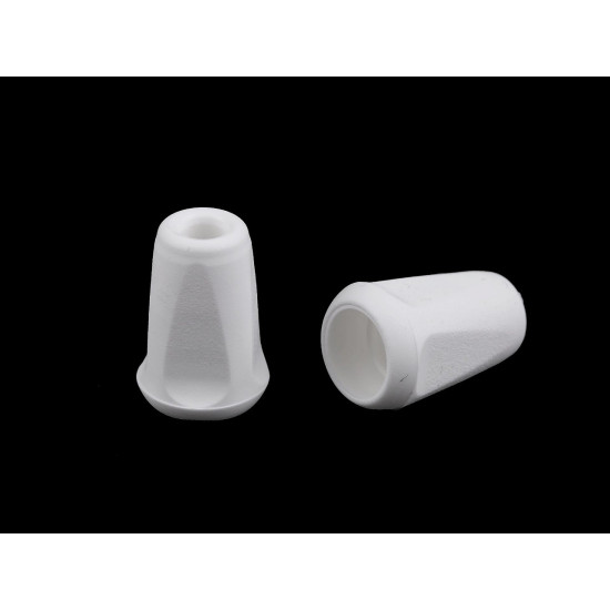 Capăt șnur, 12x17 mm - Negru (50 Bucăți) Capăt șnur, 12x17 mm - Negru (50 Bucăți)