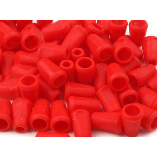 Capăt șnur, 12x17 mm - Negru (50 Bucăți) Capăt șnur, 12x17 mm - Negru (50 Bucăți)