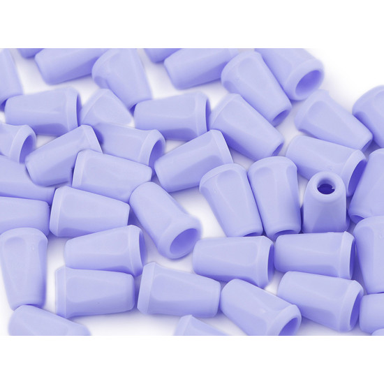 Capăt șnur, 12x17 mm - Negru (50 Bucăți) Capăt șnur, 12x17 mm - Negru (50 Bucăți)