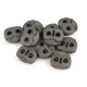 Opritori șnur, 2 găuri, 20x20 mm - Galben muștar (100 Bucăți) Opritori șnur, 2 găuri, 20x20 mm - Galben muștar (100 Bucăți)
