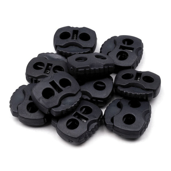 Opritori șnur, 2 găuri, 20x20 mm - Galben muștar (100 Bucăți) Opritori șnur, 2 găuri, 20x20 mm - Galben muștar (100 Bucăți)
