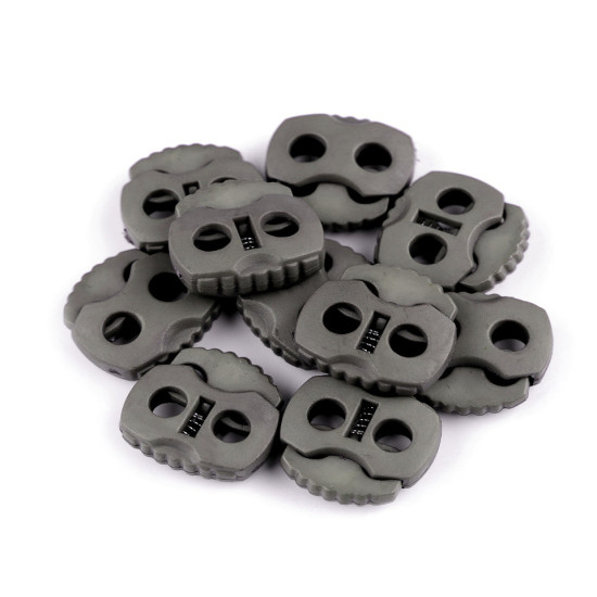 Opritori șnur, 2 găuri, 20x20 mm - Galben muștar (100 Bucăți) Opritori șnur, 2 găuri, 20x20 mm - Galben muștar (100 Bucăți)