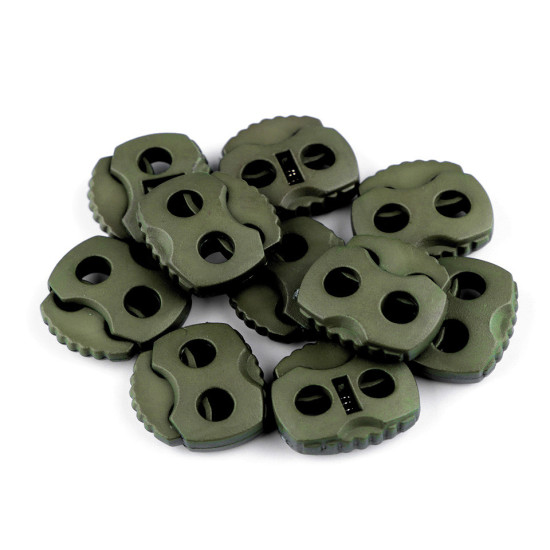 Opritori șnur, 2 găuri, 20x20 mm - Galben muștar (100 Bucăți) Opritori șnur, 2 găuri, 20x20 mm - Galben muștar (100 Bucăți)