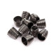 Capăt șnur, ø6,7 mm - Nichel (200 Bucăți) Capăt șnur, ø6,7 mm - Nichel (200 Bucăți)