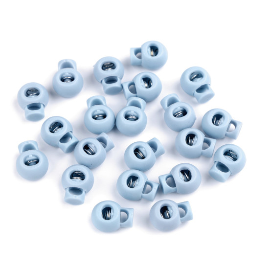 Opritori șnur, 15x19 mm - Albastru închis (500 Bucăți) Opritori șnur, 15x19 mm - Albastru închis (500 Bucăți)