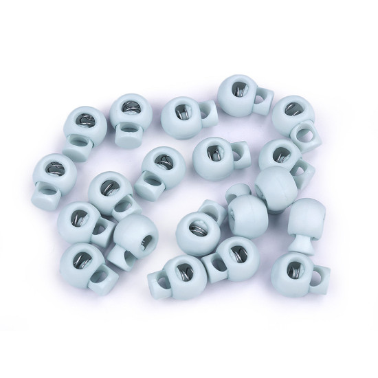 Opritori șnur, 15x19 mm - Albastru închis (500 Bucăți) Opritori șnur, 15x19 mm - Albastru închis (500 Bucăți)