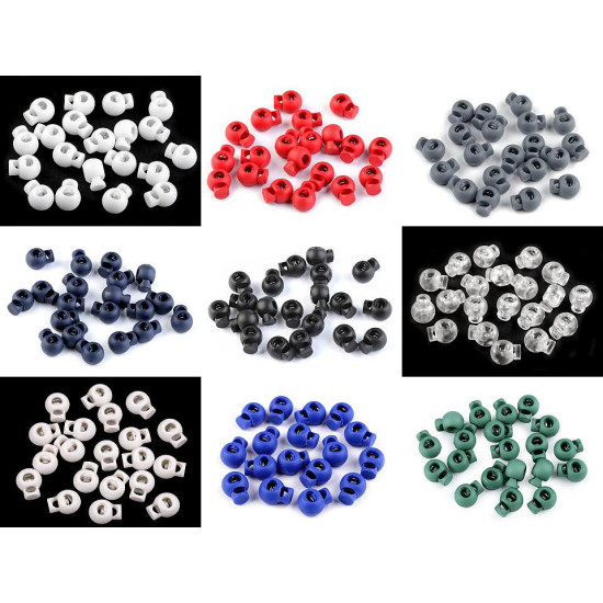 Opritori șnur, 15x19 mm - Albastru închis (500 Bucăți) Opritori șnur, 15x19 mm - Albastru închis (500 Bucăți)
