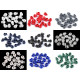 Opritori șnur, 15x19 mm - Albastru închis (500 Bucăți) Opritori șnur, 15x19 mm - Albastru închis (500 Bucăți)