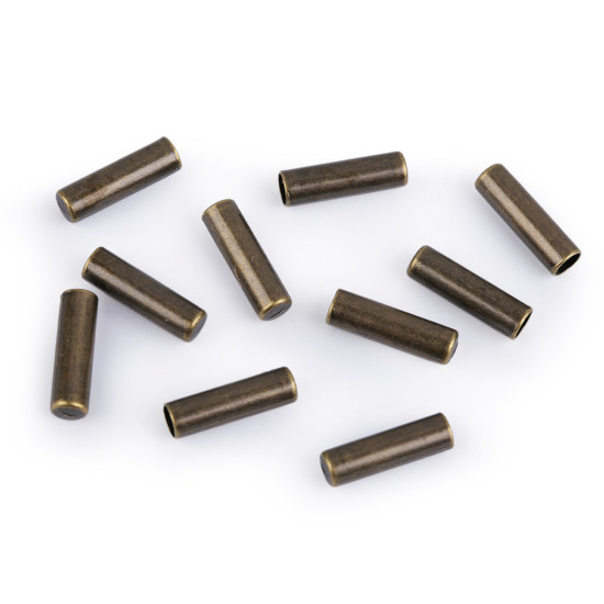 Capăt metalic șnur, ø4 mm - Nichel (400 Bucăți) Capăt metalic șnur, ø4 mm - Nichel (400 Bucăți)