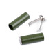 Capăt de șnur cu clips, ø5 mm - Albastru închis (20 Bucăți) Capăt de șnur cu clips, ø5 mm - Albastru închis (20 Bucăți)