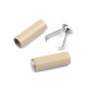 Capăt de șnur cu clips, ø5 mm - Albastru închis (20 Bucăți) Capăt de șnur cu clips, ø5 mm - Albastru închis (20 Bucăți)