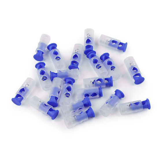 Opritori snur 9x24 mm - Roșu (50 Bucăți) Opritori snur 9x24 mm - Roșu (50 Bucăți)