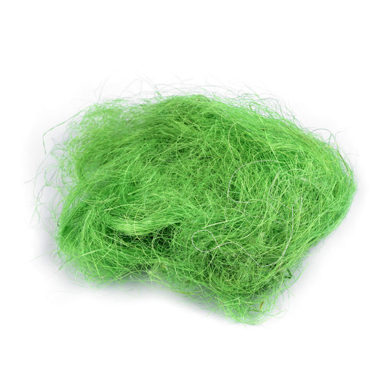 Sisal natural decor - Verde pastel (12 Saci) Sisal natural decor - Verde pastel (12 Saci)