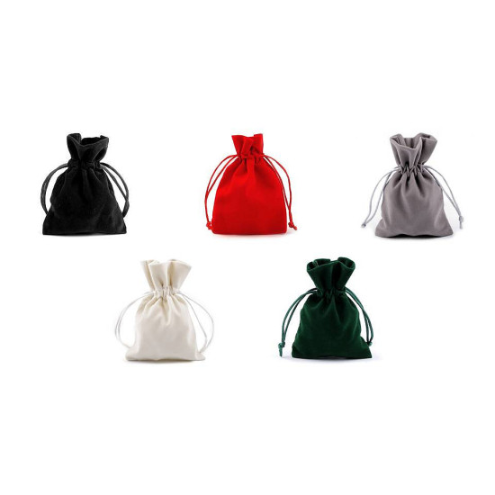 Săculeț catifea pentru cadouri, 8,5x11 cm - Verde închis (10 Bucăți) Săculeț catifea pentru cadouri, 8,5x11 cm - Verde închis (10 Bucăți)