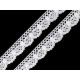 Dantelă bumbac croşetată, lățime 25 mm - Roșu (27 Metri) Dantelă bumbac croşetată, lățime 25 mm - Roșu (27 Metri)