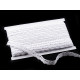 Dantelă bumbac croşetată, lățime 15 mm - Off white (27 Metri) Dantelă bumbac croşetată, lățime 15 mm - Off white (27 Metri)