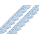 Dantelă bumbac croşetată, lățime 15 mm - Galben (81 Metri) Dantelă bumbac croşetată, lățime 15 mm - Galben (81 Metri)