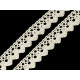 Dantelă bumbac croşetată, lățime 15 mm - Galben (81 Metri) Dantelă bumbac croşetată, lățime 15 mm - Galben (81 Metri)