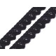 Dantelă bumbac croşetată, lățime 15 mm - Galben (81 Metri) Dantelă bumbac croşetată, lățime 15 mm - Galben (81 Metri)