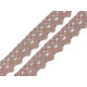 Dantelă bumbac croşetată, lățime 15 mm - Galben (81 Metri) Dantelă bumbac croşetată, lățime 15 mm - Galben (81 Metri)